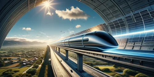 Изображение статьи «Путь к сверхскоростным поездам Hyperloop»